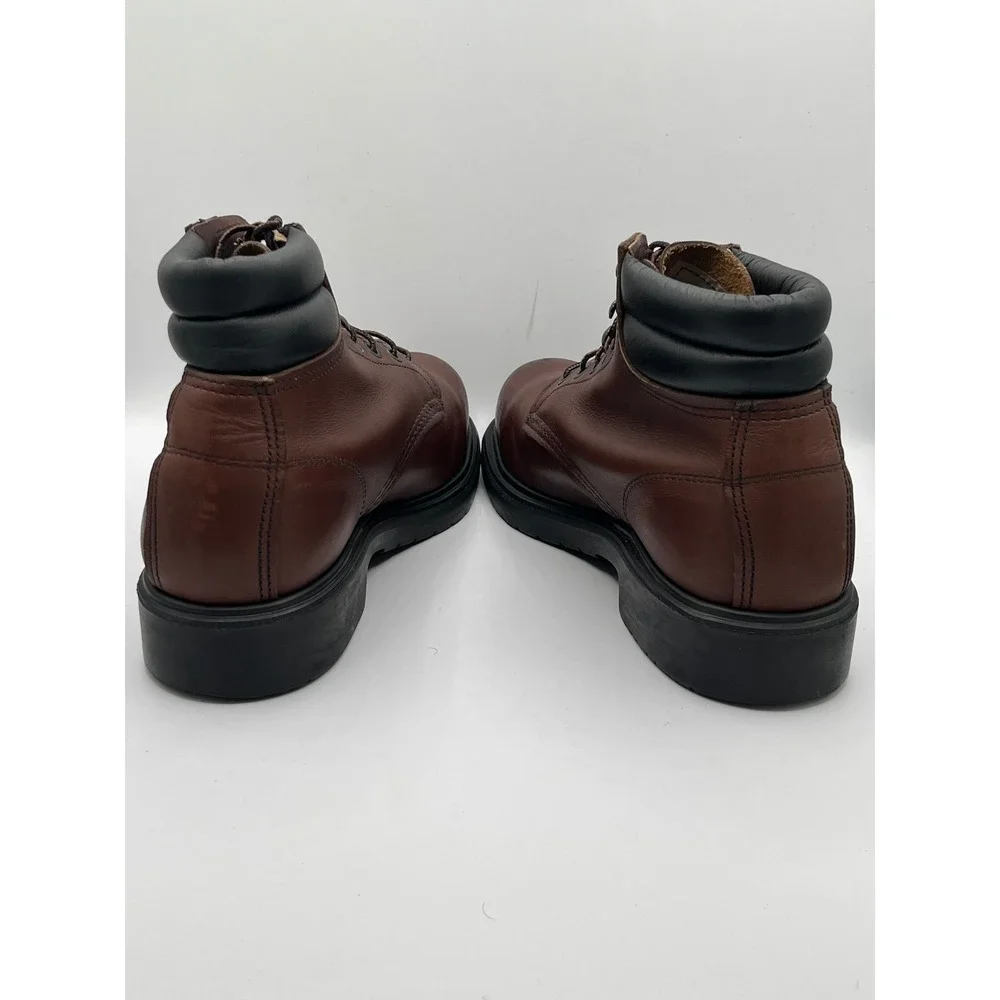 Red Wing 2245 Men Brown Leather Steel Toe Work Boots Made in USA Size 8D